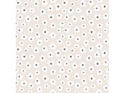 Tapety Yara - Šedá květinová tapeta na zeď Šedá květinová tapeta na zeď