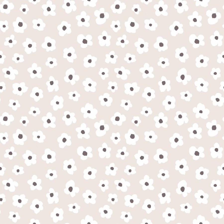 Tapety Yara - Šedá květinová tapeta na zeď Šedá květinová tapeta na zeď - Tapety Yara