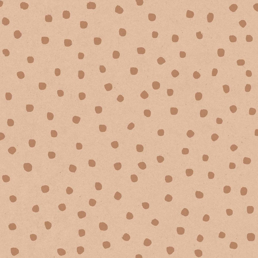Tapety Yara - Hnědá tapeta s puntíky Hnědá tapeta s puntíky - Tapety Yara