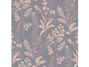 Tapety Yara - Šedo-růžová tapeta na zeď Šedo-růžová tapeta na zeď
