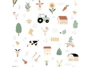 Tapeta s motivy zahrady a zvířátek -, My Kingdom, Ugépa Tapety Yara