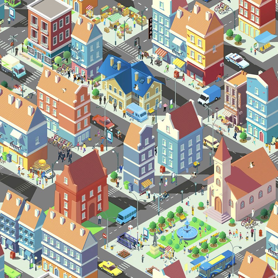 Pestrá Tapeta - Město - 577601 Pestrá Tapeta - Město - 577601