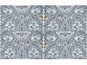 Obrazová tapeta na zeď, modrá, květiny, 125400, William Morris At Home Tapety Yara