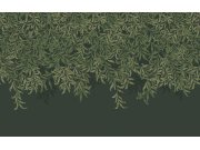 Obrazová tapeta na zeď, zelená, větvičky, listy, 125391, William Morris At Home Tapety Yara