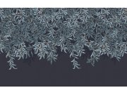 Obrazová tapeta na zeď, modrá, větvičky, listy, 125382, William Morris At Home Tapety Yara