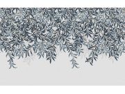 Obrazová tapeta na zeď, modrá, větvičky, listy, 125373, William Morris At Home Tapety Yara