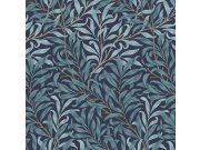 Tapeta na zeď, modrá, větvičky, William Morris At Home Tapety Yara