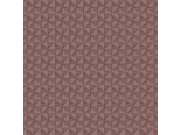 Tapety Yara - Purpurová geometrická retro tapeta na zeď Purpurová geometrická retro tapeta na zeď