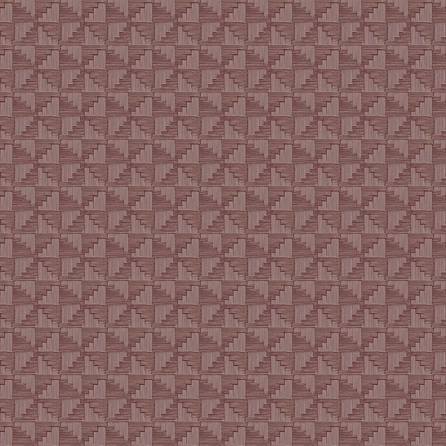 Purpurová geometrická retro tapeta na zeď - Tapety Yara