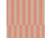 Tapety Yara - Růžová pruhovaná retro tapeta na zeď Růžová pruhovaná retro tapeta na zeď