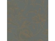 Tapety Yara - Modro-zelená květinová tapeta na zeď Modro-zelená květinová tapeta na zeď