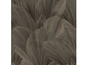 Hnědo-černá tapeta na zeď