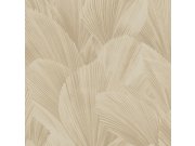 Krémová tapeta na zeď