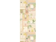 Tapety Yara - Béžový vliesový panel na zeď 323104 Béžový vliesový panel na zeď 323104