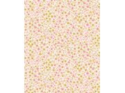 Tapety Yara - Béžovo-růžová květinová tapeta na zeď Béžovo-růžová květinová tapeta na zeď