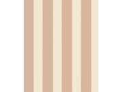 Tapety Yara - Hnědá pruhovaná tapeta na zeď Hnědá pruhovaná tapeta na zeď