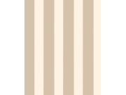 Béžová pruhovaná tapeta na zeď