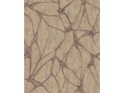 Tapety Yara - Bronzová tapeta s výrazným metalickým vzorem Bronzová tapeta s výrazným metalickým vzorem