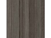 Šedo-hnědá proužková tapeta na zeď