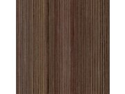 Tapety Yara - Terakotová proužková tapeta na zeď Terakotová proužková tapeta na zeď