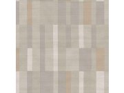 Tapety Yara - Béžovo-šedá geometrická tapeta na zeď Béžovo-šedá geometrická tapeta na zeď