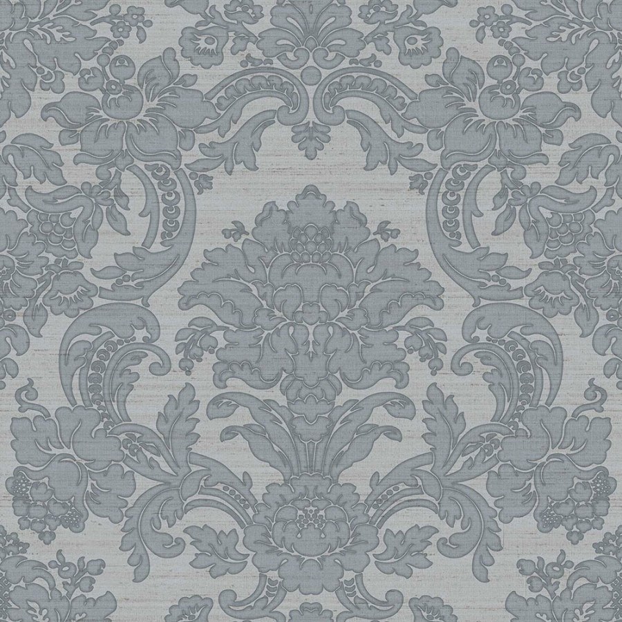 Šedo-modrá tapeta na zeď Šedo-modrá tapeta na zeď