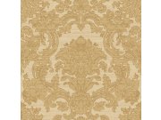 Zlato-okrová tapeta na zeď