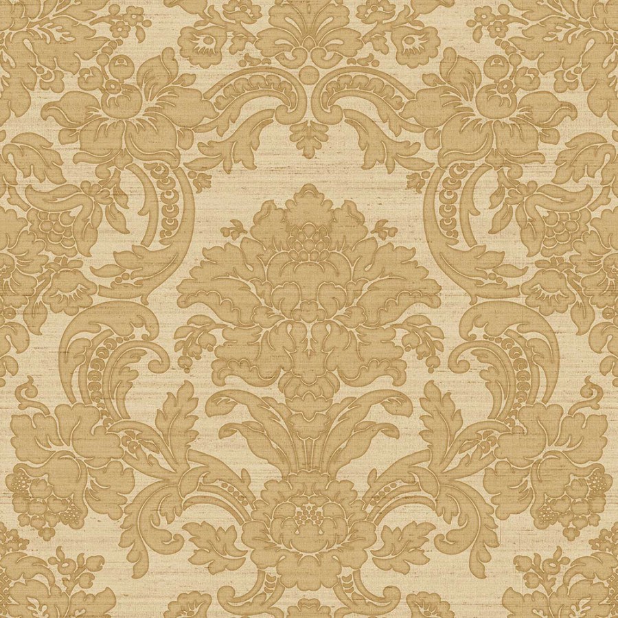 Zlato-okrová tapeta na zeď