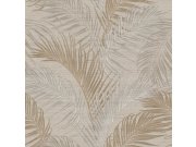 Písková tapeta s palmovými listy