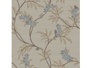 Tapety Yara - Písková tapeta s rozkvetlými větvičkami Písková tapeta s rozkvetlými větvičkami