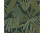 Tapety Yara - Zelená tapeta s listy Zelená tapeta s listy