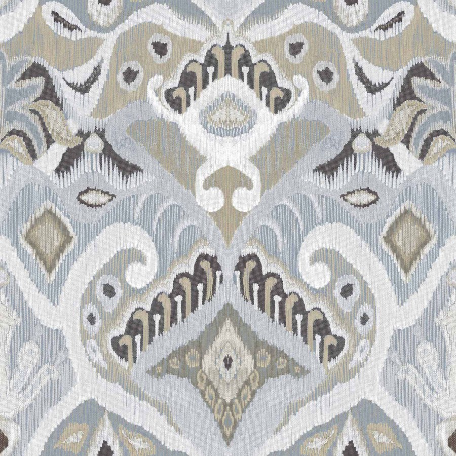 Modrá Tapeta s ornamenty - Tapety Yara