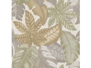 Béžová tapeta na zeď