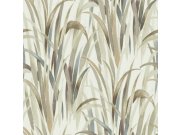 Tapety Yara - Béžovo-zelená tapeta na zeď Béžovo-zelená tapeta na zeď