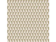 Béžovo-bílá tapeta na zeď