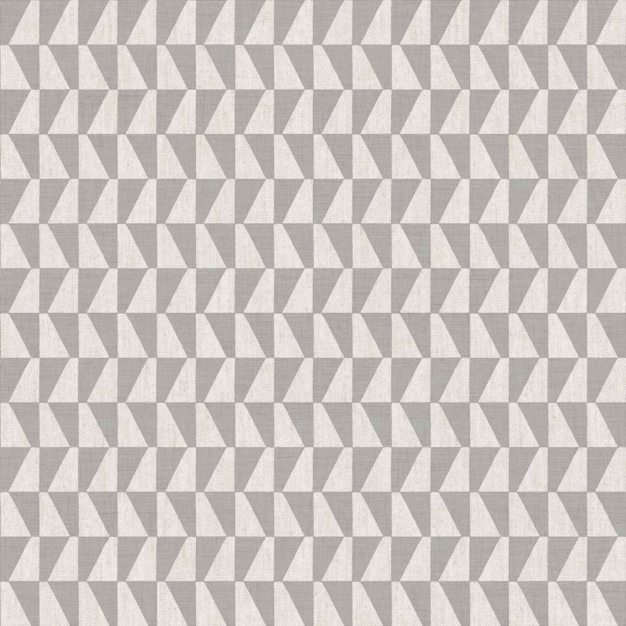 Stříbrno-bílá tapeta na zeď - Tapety Yara