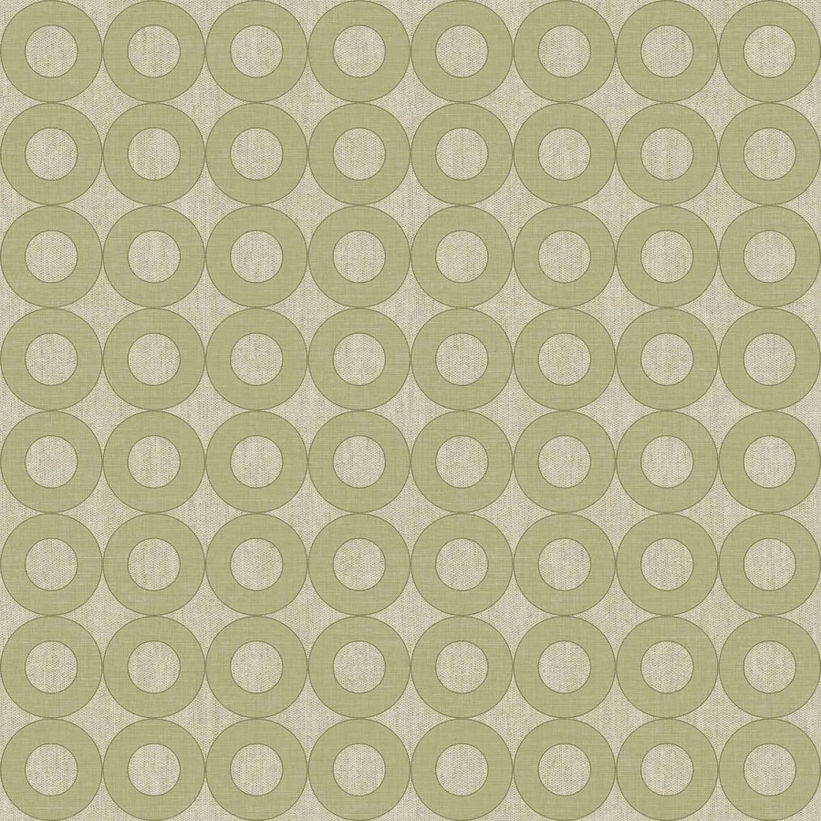 Zelená Tapeta s kruhy Zelená Tapeta s kruhy