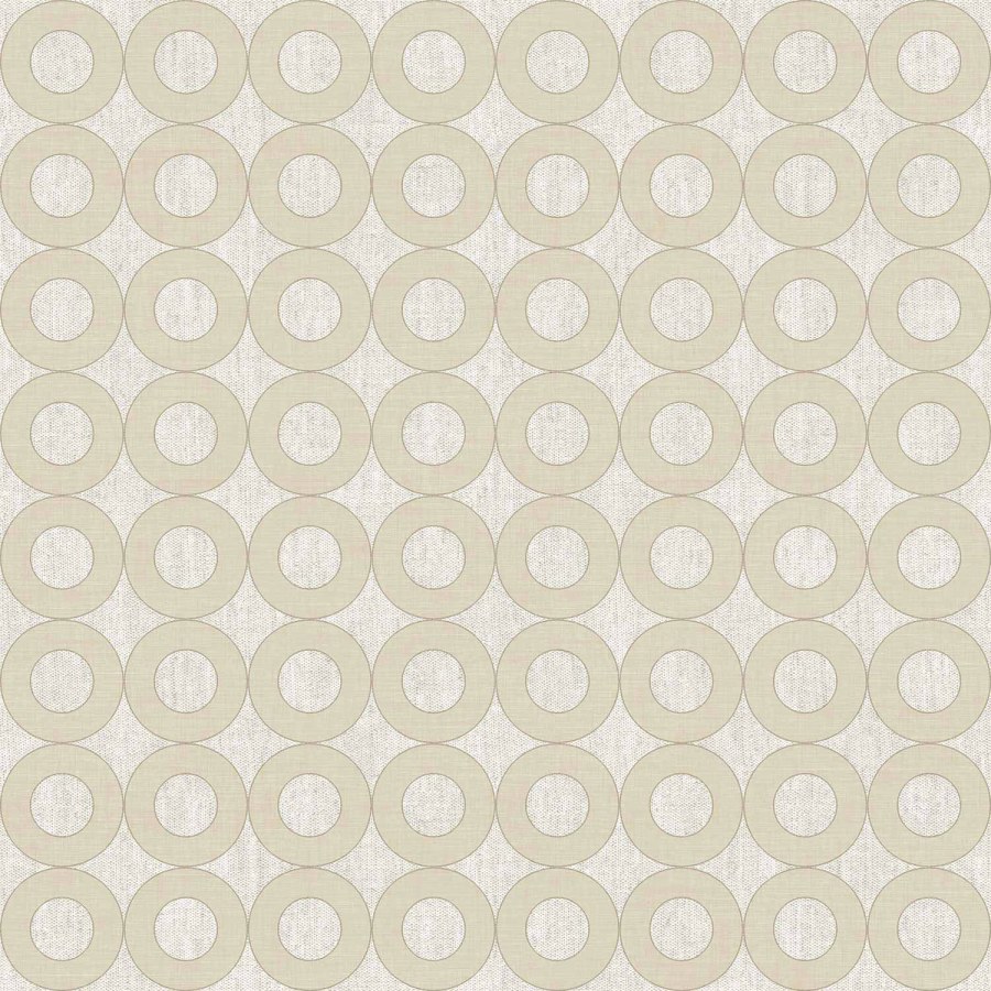 Tapety Yara - Béžová Tapeta s kruhy Béžová Tapeta s kruhy - Tapety Yara