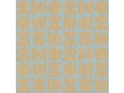 Mentolová tapeta na zeď