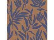 Tapety Yara - Hnědá tapeta na zeď Hnědá tapeta na zeď