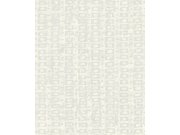 Tapety Yara - Bílá geometrická tapeta na zeď Bílá geometrická tapeta na zeď