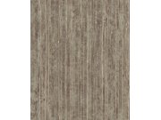 Tapety Yara - Šedo-hnědá Tapeta s pruhy Šedo-hnědá Tapeta s pruhy