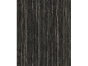 Tapety Yara - Černá Tapeta s pruhy Černá Tapeta s pruhy