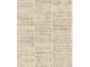 Tapety Yara - Béžovo-šedá geometrická tapeta na zeď Béžovo-šedá geometrická tapeta na zeď