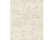 Tapety Yara - Stříbrno-béžová geometrická tapeta na zeď Stříbrno-béžová geometrická tapeta na zeď