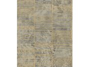 Tapety Yara - Šedá geometrická tapeta na zeď Šedá geometrická tapeta na zeď