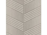 Tapety Yara - Šedo-béžová tapeta na zeď Šedo-béžová tapeta na zeď