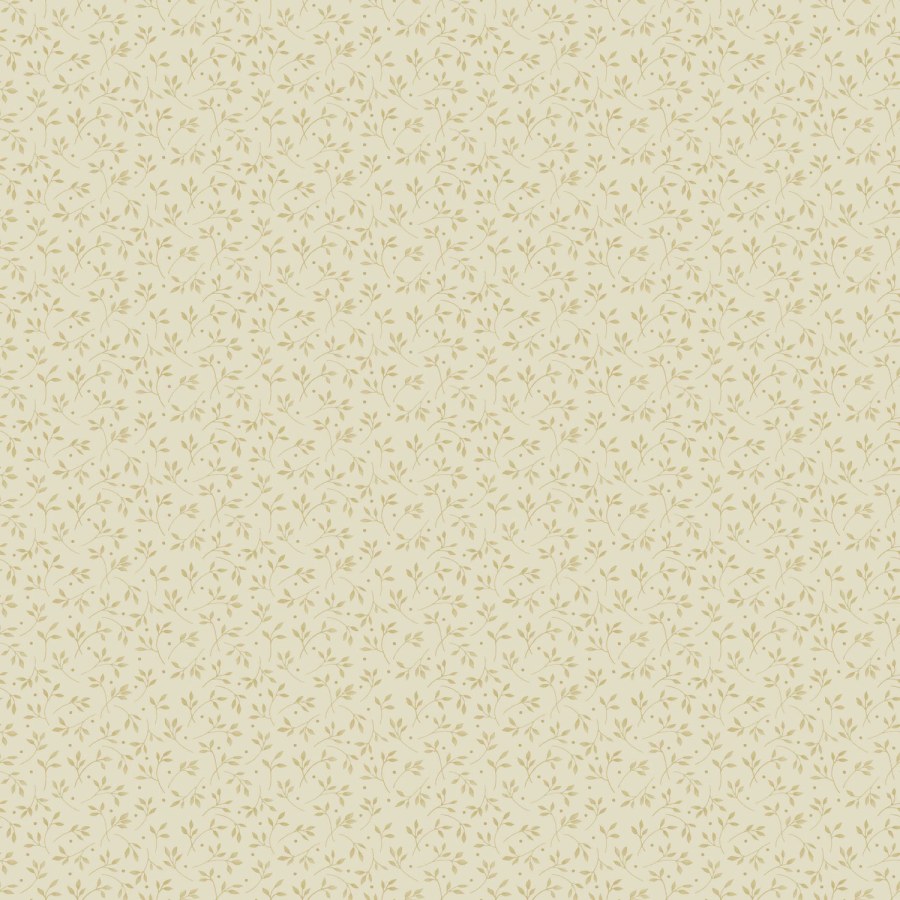 Okrová Tapeta s větvičkami - Tapety Yara