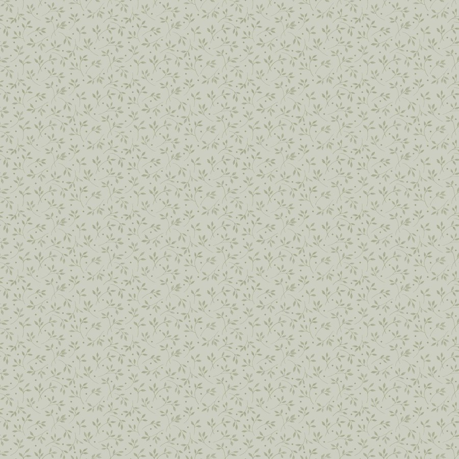 Zelená Tapeta s větvičkami Zelená Tapeta s větvičkami