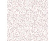 Tapety Yara - Růžová květinová Tapeta 12348 Fiori Country Parato Růžová květinová Tapeta 12348 Fiori Country Parato